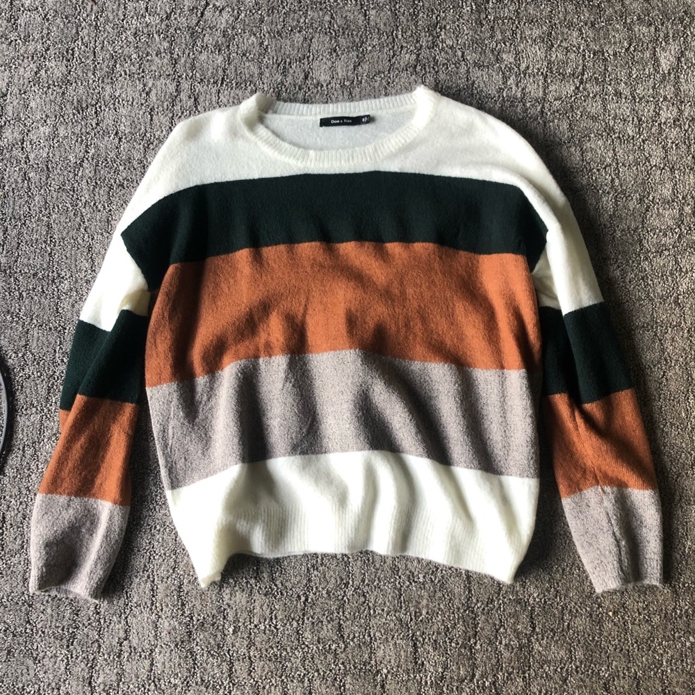 Color Block Sweater